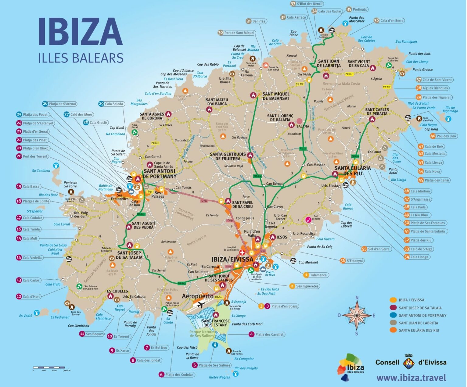 The Best Areas for your stay in Ibiza. A Comprehensive Guide - Repeat Ibiza