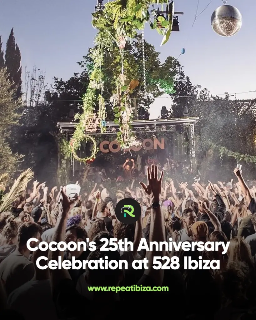 Cocoon's 25th Anniversary Celebration at 528 Ibiza