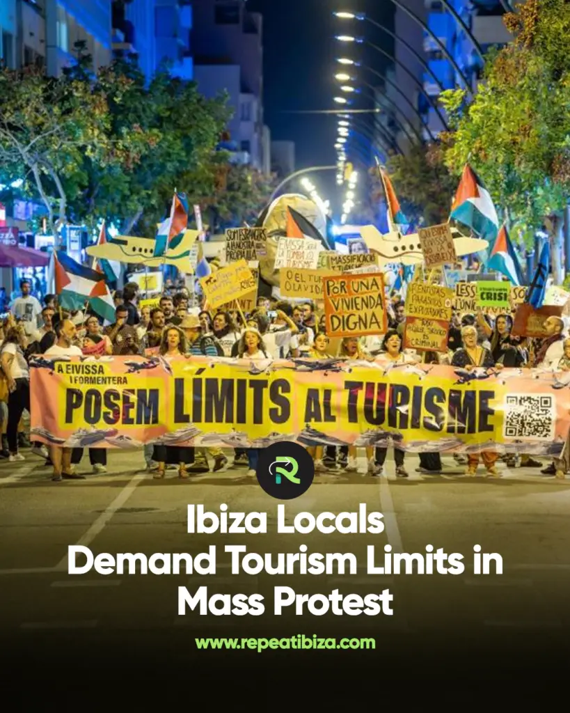 Ibiza Locals Demand Tourism Limits in Mass Protest