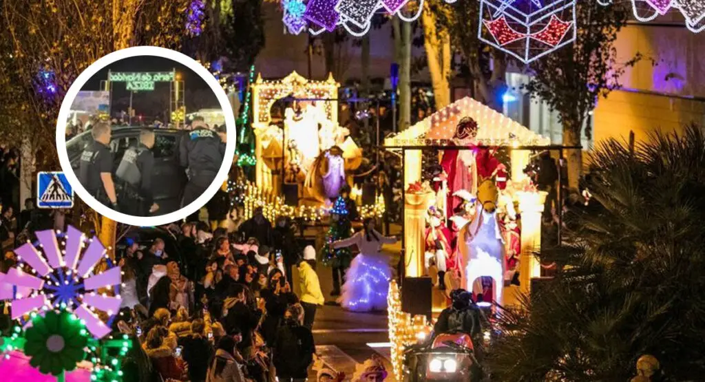 Drunk Driver Causes Chaos at Ibiza Christmas Fair